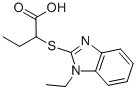 2-(1-ETHYL-1 H-BENZOIMIDAZOL-2-YLSULFANYL)-BUTYRIC ACID CAS#: 436088-88-9