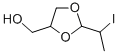 2-(1-iodoethyl)-1,3-dioxolan-4-ylmethanol CAS#: 5634-39-9