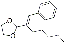 2-(1-phenylhept-1-en-2-yl)-1,3-dioxolane CAS#: 5456-98-4