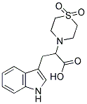 2-(1,1-DIOXO-1LAMBDA6,4-THIAZINAN-4-YL)-3-(1H-INDOL-3-YL)PROPANOIC ACID CAS#: 477858-37-0