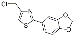 2-(1,3-Benzodioxol-5-yl)-4-(chloromethyl)-1,3-thiazole CAS#: 55315-33-8