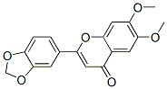 2-(1,3-Benzodioxol-5-yl)-6,7-dimethoxy-4H-1-benzopyran-4-one CAS#: 55303-89-4