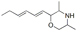 2-(1,3-Hexadienyl)-3,5-dimethylmorpholine CAS#: 55649-54-2
