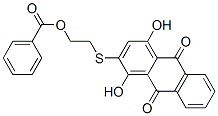 2-[(1,4-dihydroxy-9,10-dioxo-2-anthryl)thio]ethyl benzoate CAS#: 49831-04-1