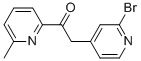 2-(2-BROMOPYRIDIN-4-YL)-1-(6-METHYLPYRIDIN-2-YL)ETHANONE CAS#: 446880-80-4