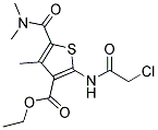 2-(2-CHLORO-ACETYLAMINO)-5-DIMETHYLCARBAMOYL-4-METHYL-THIOPHENE-3-CARBOXYLIC ACID ETHYL ESTER CAS#: 546116-25-0