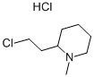 2-(2-Chloroethyl)-1-methylpiperidine hydrochloride CAS#: 58878-37-8
