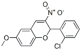 2-(2-Chlorophenyl)-6-methoxy-3-nitro-2H-1-benzopyran CAS#: 57544-12-4