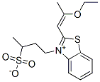 2-(2-Ethoxy-1-propenyl)-3-(3-sulfonatobutyl)benzothiazol-3-ium CAS#: 52123-15-6