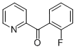 2-(2-FLUOROBENZOYL)PYRIDINE CAS#: 6238-65-9