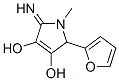 2-(2-Furanyl)-2,5-dihydro-5-imino-1-methyl-1H-pyrrole-3,4-diol CAS#: 50618-95-6