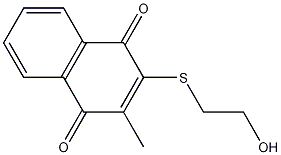 2-[(2-Hydroxyethyl)thio]-3-methyl-1,4-naphthoquinone CAS#: 59147-84-1