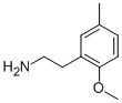 2-(2-METHOXY-5-METHYLPHENYL)ETHANAMINE CAS#: 46035-71-6