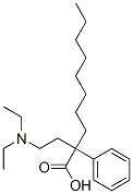 2-(2-diethylaminoethyl)-2-phenyl-decanoic acid CAS#: 5441-30-5