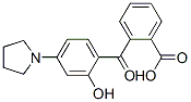 2-(2-hydroxy-4-pyrrolidinylbenzoyl)benzoic acid CAS#: 49742-68-9