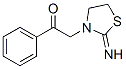2-(2-iminothiazolidin-3-yl)-1-phenylethan-1-one CAS#: 6649-75-8