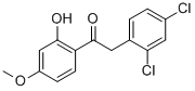 2-(2,4-DICHLOROPHENYL)-1-(2-HYDROXY-4-METHOXYPHENYL)ETHANONE CAS#: 477334-56-8