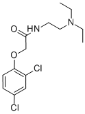2-(2,4-Dichlorophenoxy)-N-(2-(diethylamino)ethyl)acetamide CAS#: 47085-76-7