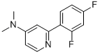 2-(2,4-difluorophenyl)-4-dimethylaminopyridine CAS#: 441072-26-0