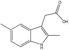2-(2,5-dimethyl-1H-indol-3-yl)acetic acid CAS#: 5435-40-5