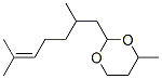 2-(2,6-dimethyl-5-heptenyl)-4-methyl-1,3-dioxane CAS#: 57282-44-7
