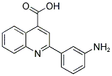 2-(3-AMINO-PHENYL)-QUINOLINE-4-CARBOXYLIC ACID CAS#: 5349-70-2