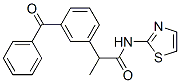2-(3-Benzoylphenyl)-N-(2-thiazolyl)propionamide CAS#: 59512-34-4