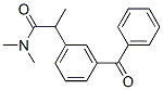 2-(3-Benzoylphenyl)-N,N-dimethylpropionamide CAS#: 59512-21-9
