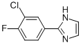 2-(3-CHLORO-4-FLUORO-PHENYL)-1H-IMIDAZOLE CAS#: 438554-17-7