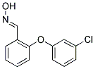2-(3-CHLOROPHENOXY)BENZENECARBALDEHYDE OXIME CAS#: 449778-76-1