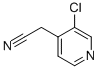2-(3-CHLOROPYRIDIN-4-YL)ACETONITRILE CAS#: 485828-87-3