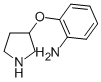 2-(3-PYRROLIDINYLOXY)-BENZENAMINE CAS#: 46196-55-8