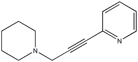 2-(3-(Piperidin-1-yl)prop-1-yn-1-yl)pyridine CAS#: 55385-00-7