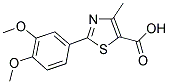 2-(3,4-DIMETHOXY-PHENYL)-4-METHYL-THIAZOLE-5-CARBOXYLIC ACID CAS#: 400080-46-8