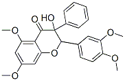 2-(3,4-Dimethoxyphenyl)-2,3-dihydro-3-hydroxy-5,7-dimethoxy-3-phenyl-4H-1-benzopyran-4-one CAS#: 55320-05-3