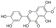 2-(3,4-dihydroxyphenyl)-3,5,7-trihydroxy-6-methoxy-4-benzopyrone CAS#: 519-96-0