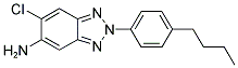 2-(4-BUTYLPHENYL)-6-CHLORO-2H-1,2,3-BENZOTRIAZOL-5-AMINE CAS#: 443291-34-7