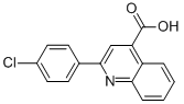2-(4-CHLORO-PHENYL)-QUINOLINE-4-CARBOXYLIC ACID CAS#: 5466-31-9