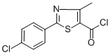 2-(4-CHLOROPHENYL)-4-METHYL-1,3-THIAZOLE-5-CARBONYL CHLORIDE CAS#: 54001-22-8
