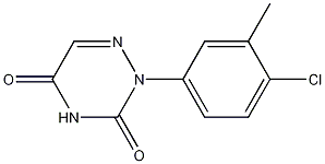 2-(4-Chloro-3-methylphenyl)-1,2,4-triazine-3,5(2H,4H)-dione CAS#: 57715-76-1