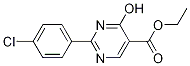 2-(4-Chloro-phenyl)-4-hydroxy-pyriMidine-5-carboxylic acid ethyl ester CAS#: 56406-33-8