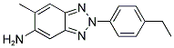 2-(4-ETHYL-PHENYL)-6-METHYL-2H-BENZOTRIAZOL-5-YLAMINE CAS#: 443291-79-0