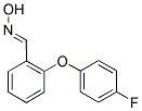 2-(4-FLUOROPHENOXY)BENZENECARBALDEHYDE OXIME CAS#: 449778-79-4
