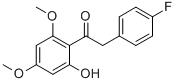 2-(4-FLUOROPHENYL)-1-(2-HYDROXY-4,6-DIMETHOXYPHENYL)ETHANONE CAS#: 477334-59-1