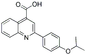 2-(4-ISOPROPOXY-PHENYL)-QUINOLINE-4-CARBOXYLIC ACID CAS#: 425373-14-4