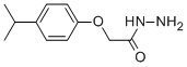 2-(4-ISOPROPYLPHENOXY)ACETOHYDRAZIDE CAS#: 443905-53-1
