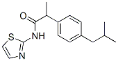 2-(4-Isobutylphenyl)-N-(2-thiazolyl)propionamide CAS#: 59512-35-5