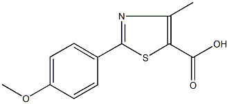 2-(4-METHOXYPHENYL)-4-METHYL-1,3-THIAZOLE-5-CARBOXYLIC ACID CAS#: 54001-16-0
