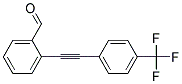 2-(4-TRIFLUOROMETHYL-PHENYLETHYNYL)-BENZALDEHYDE CAS#: 437611-95-5