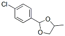 2-(4-chlorophenyl)-4-methyl-1,3-dioxolane CAS#: 5406-37-1